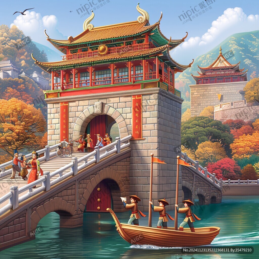 廣濟橋插畫