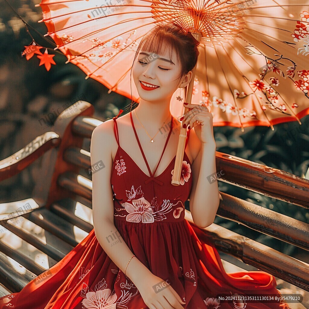 齊胸長裙