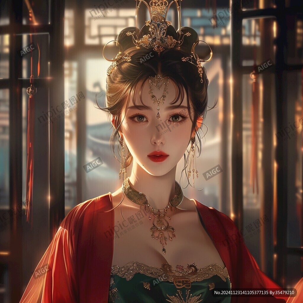 板繪人像