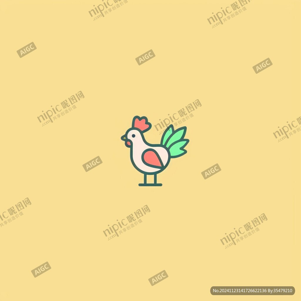 呆萌小雞圖案設(shè)計(jì)