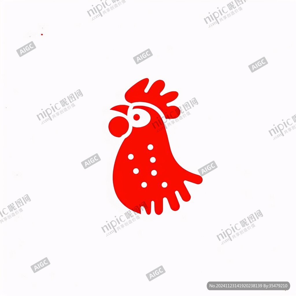 雞元素logo設計
