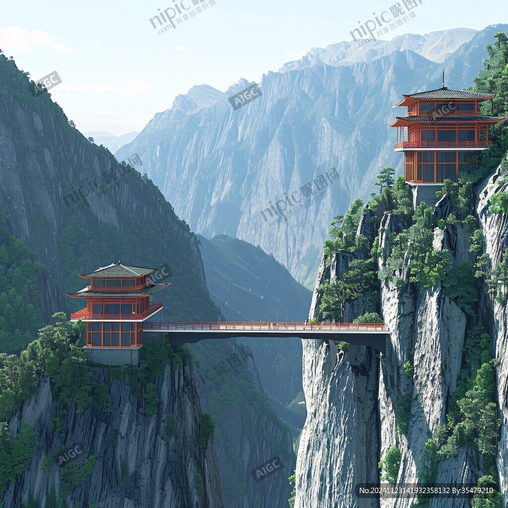 山峰天橋