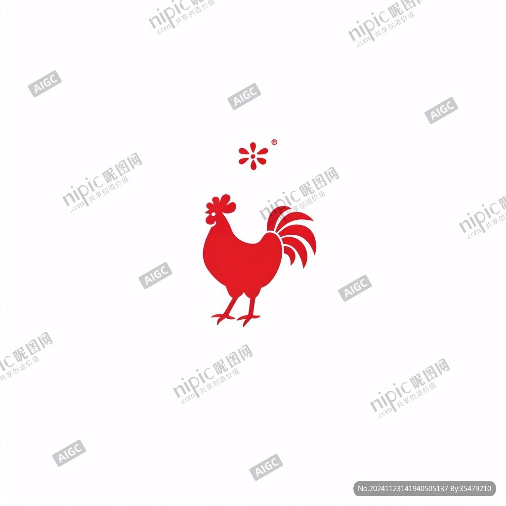 母雞logo標志