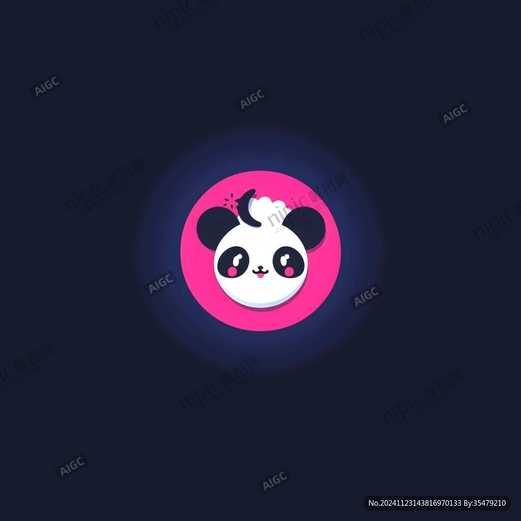 原創潮牌卡通熊貓設計