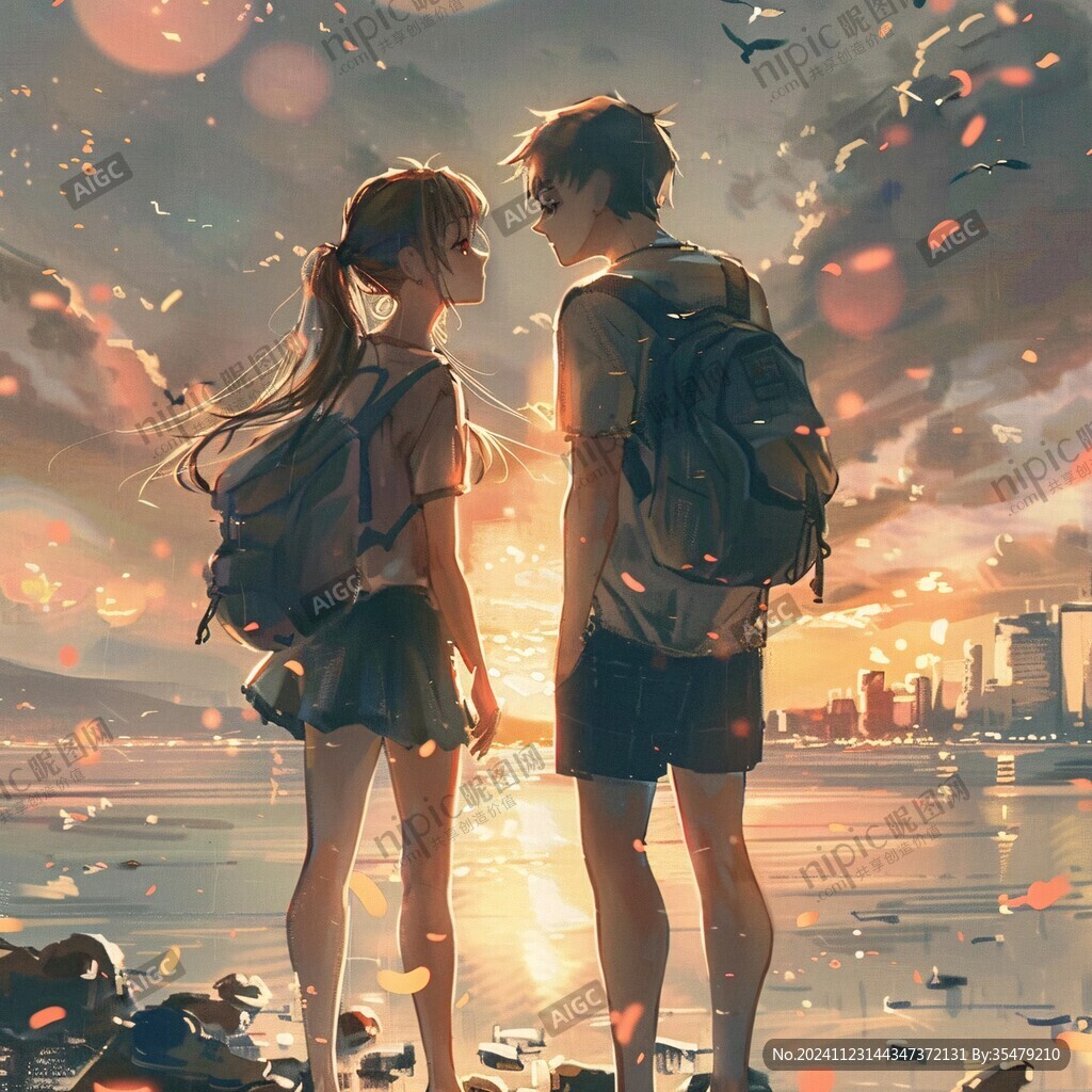 情侶背景圖