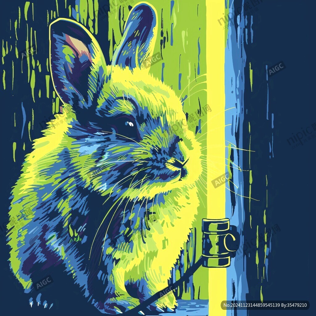 大展宏兔插畫