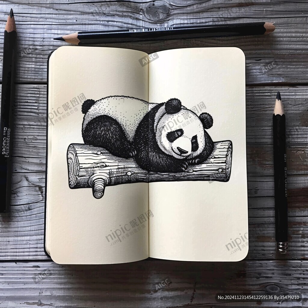手賬熊貓