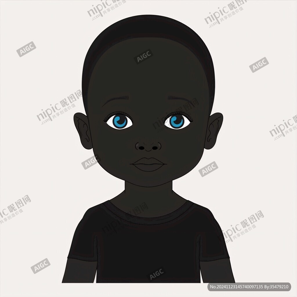 黑人男孩
