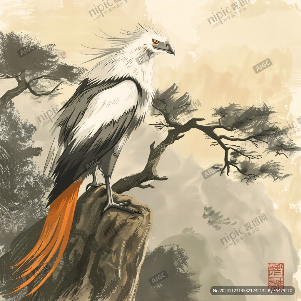 鼠繪仙鶴