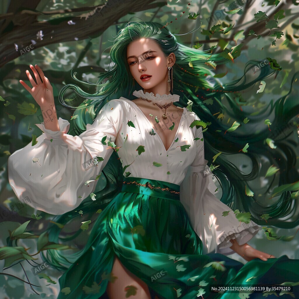 綠寶石李插畫