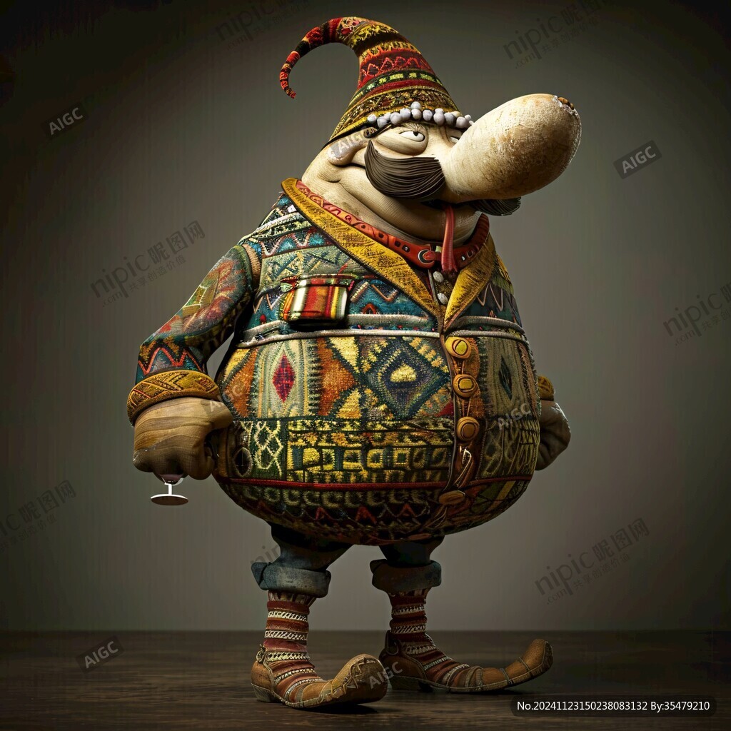 人物插畫大馬戲