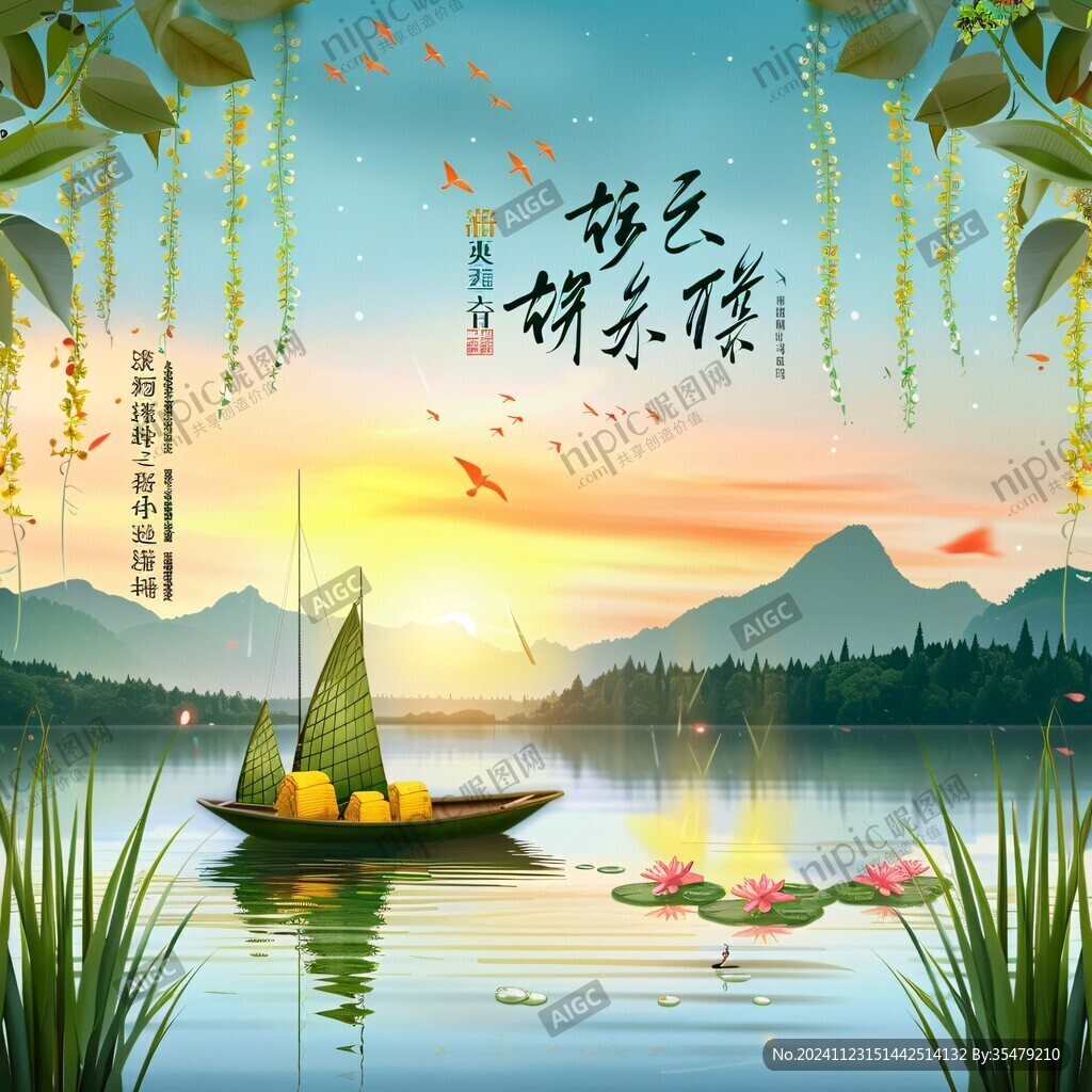 湖景意境主畫面