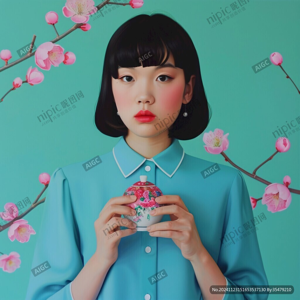 新中式女孩