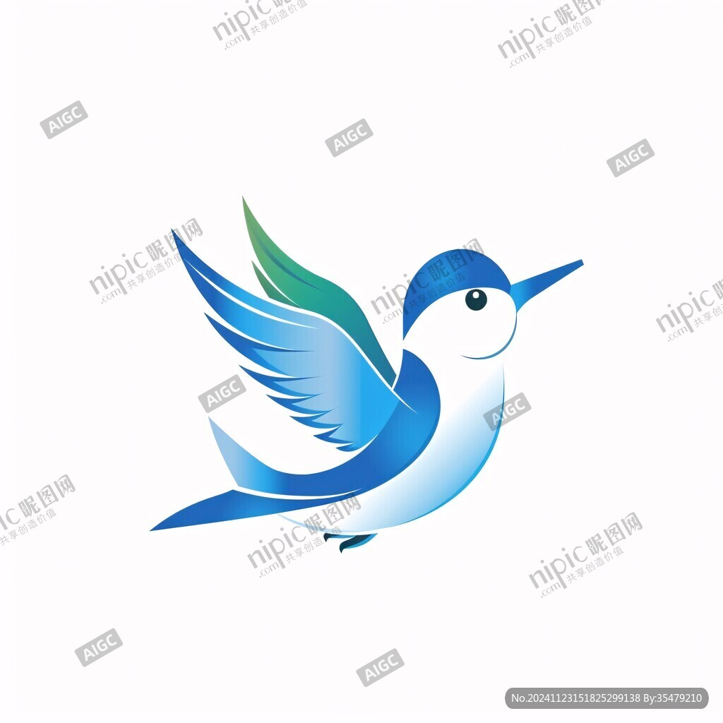 蜂鳥logo標(biāo)志