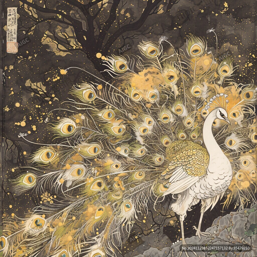 鶴舞九天插畫(huà)