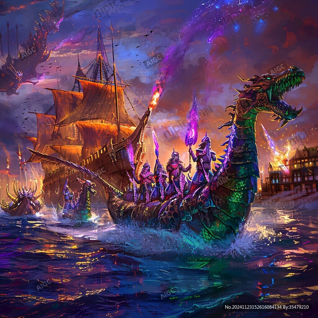 龍旗飄揚的艦隊