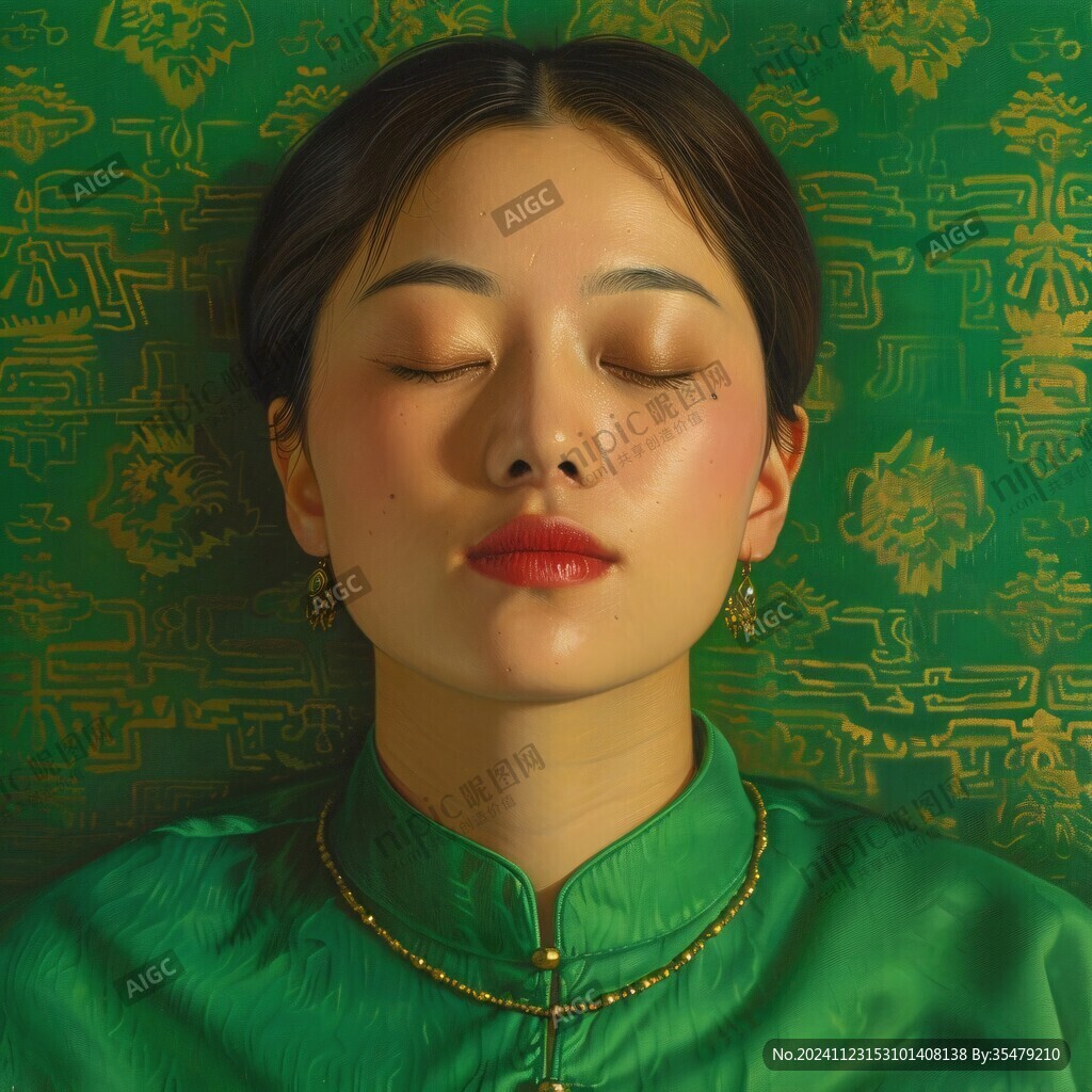 新中式美女
