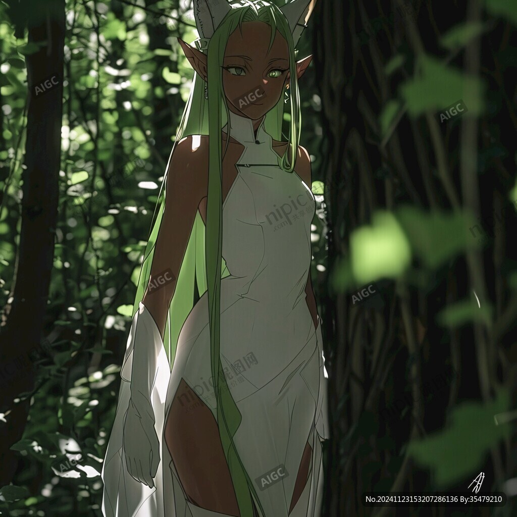 小綠葉女精靈