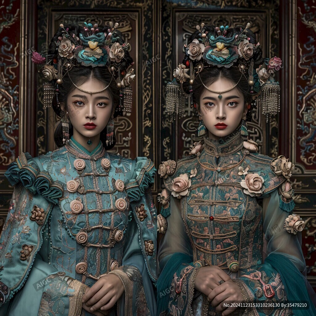 漢服秀禾裝飾