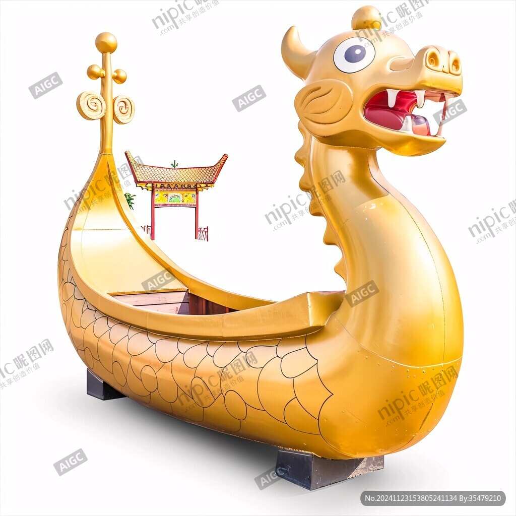 賽龍舟劃龍舟美陳