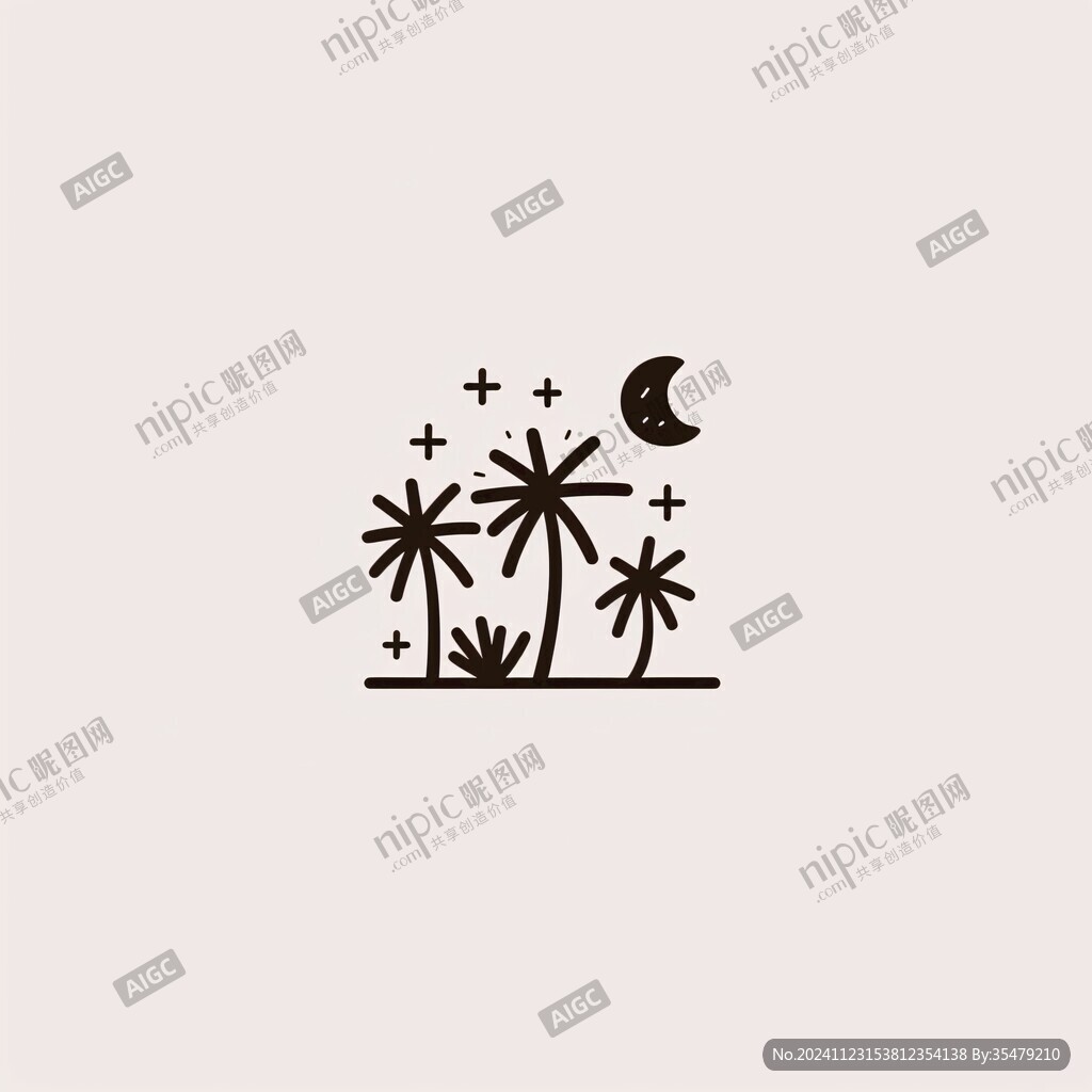 椰樹標(biāo)志