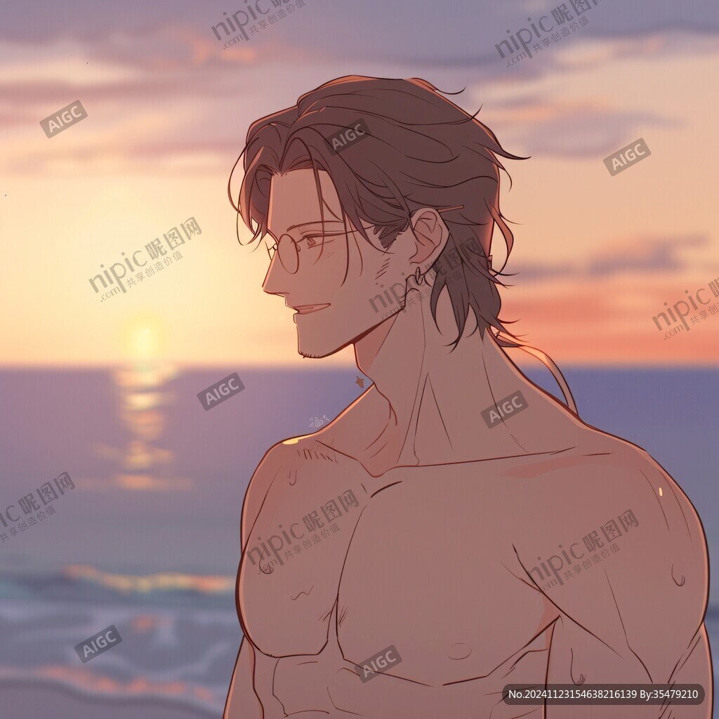 海邊的大叔