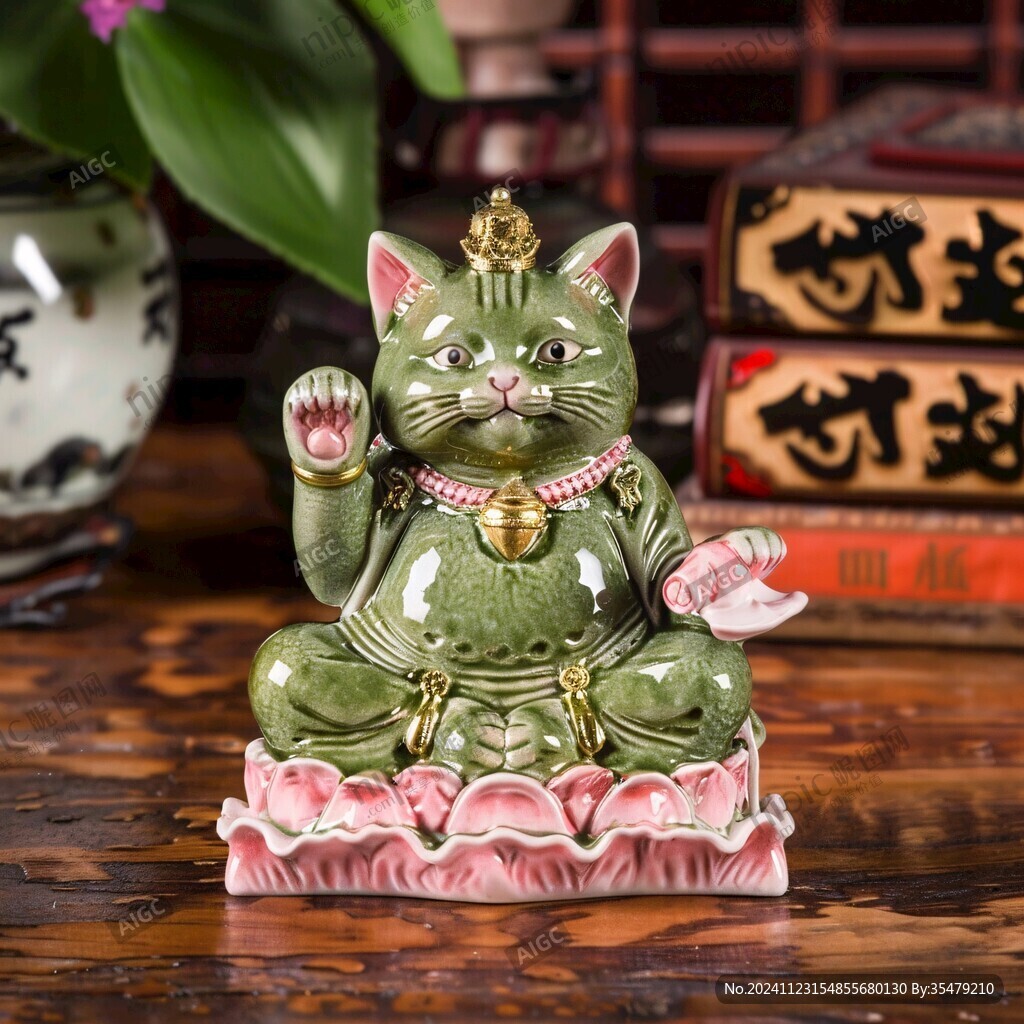 招財貓擺件