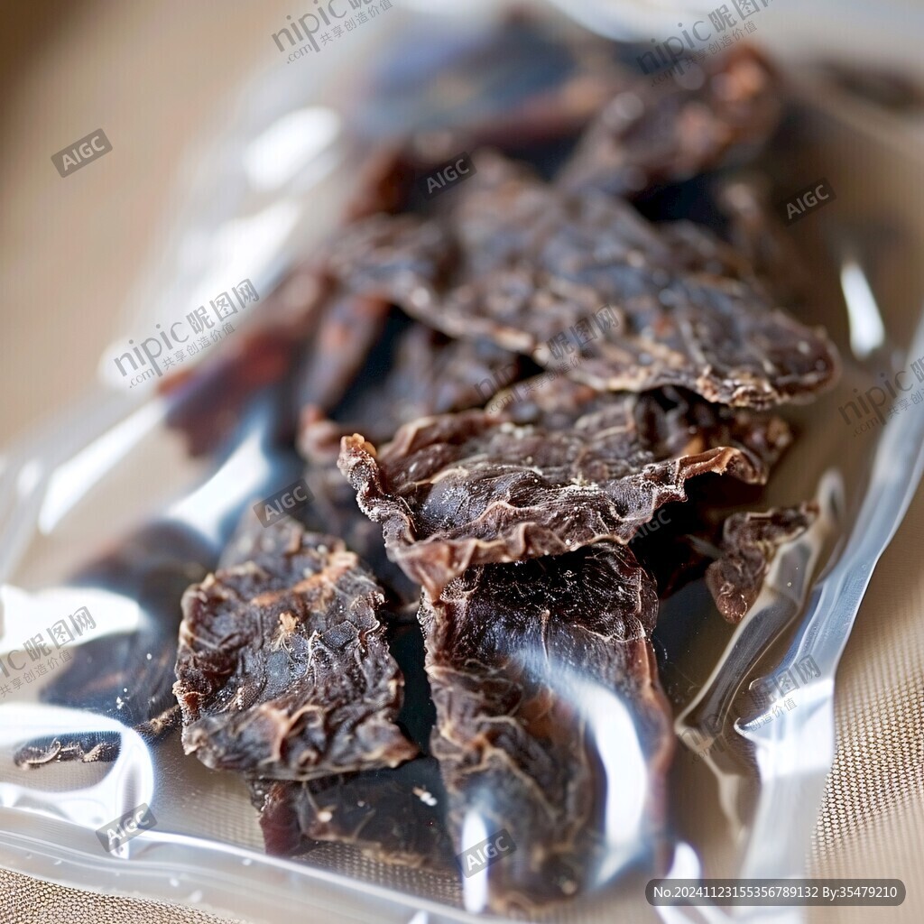 繭蛹牛肉干