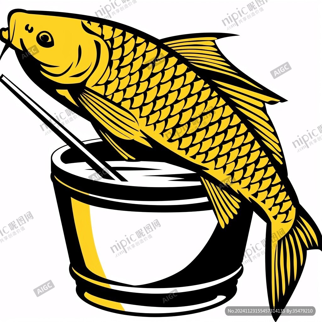 魚面插畫