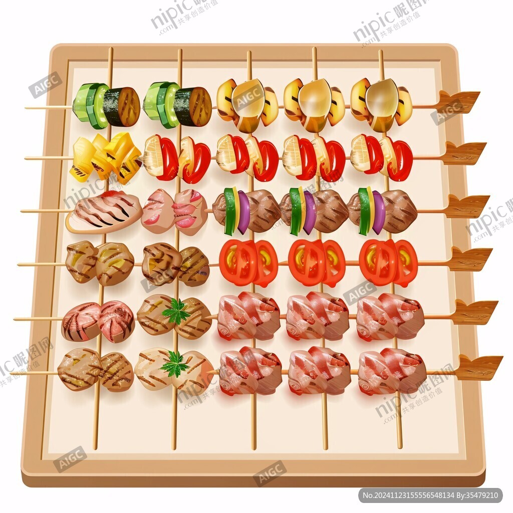 串燒設(shè)計(jì)素材