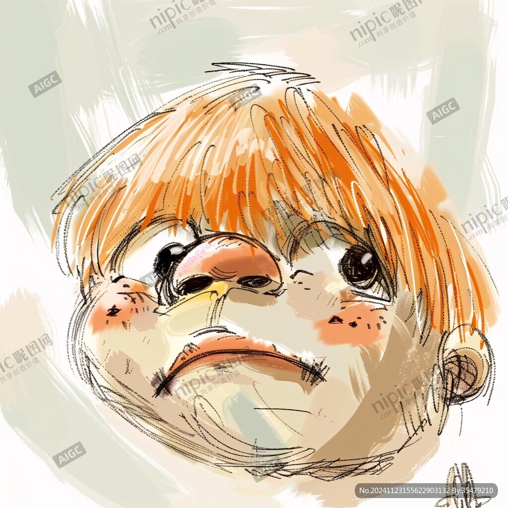 馬虎面插畫