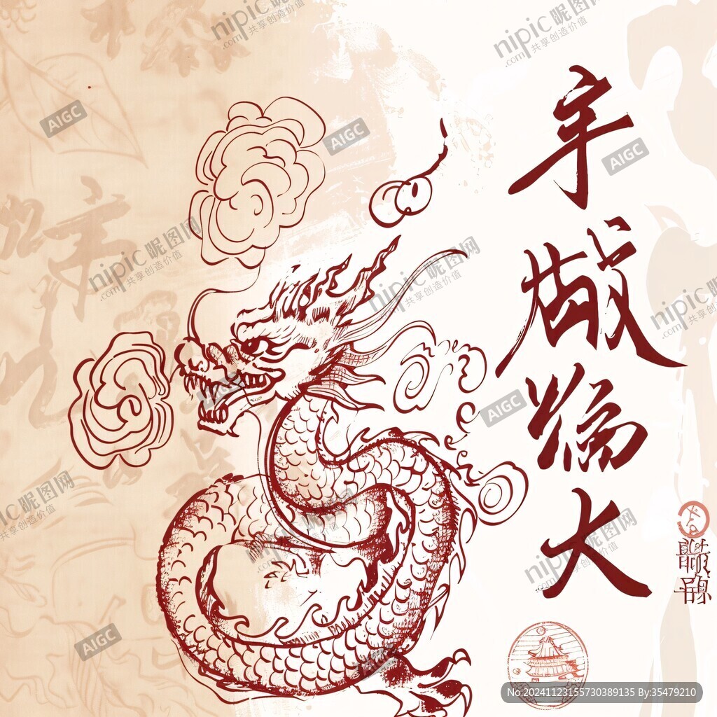 龍年手繪主kv