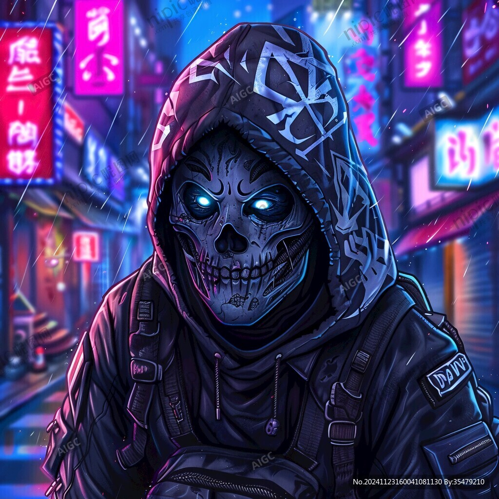 朋克風插畫