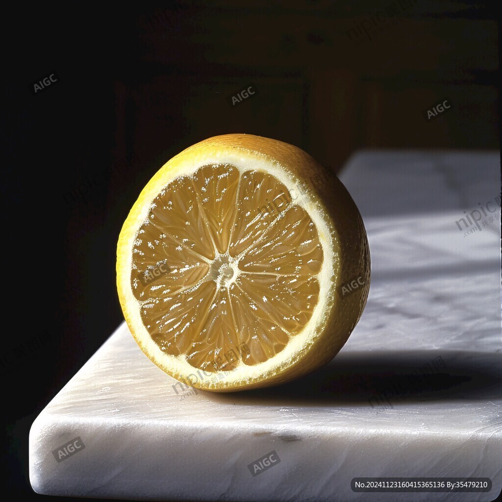 檸檬暗調圖片