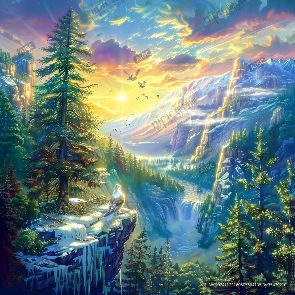 寬屏風(fēng)景畫