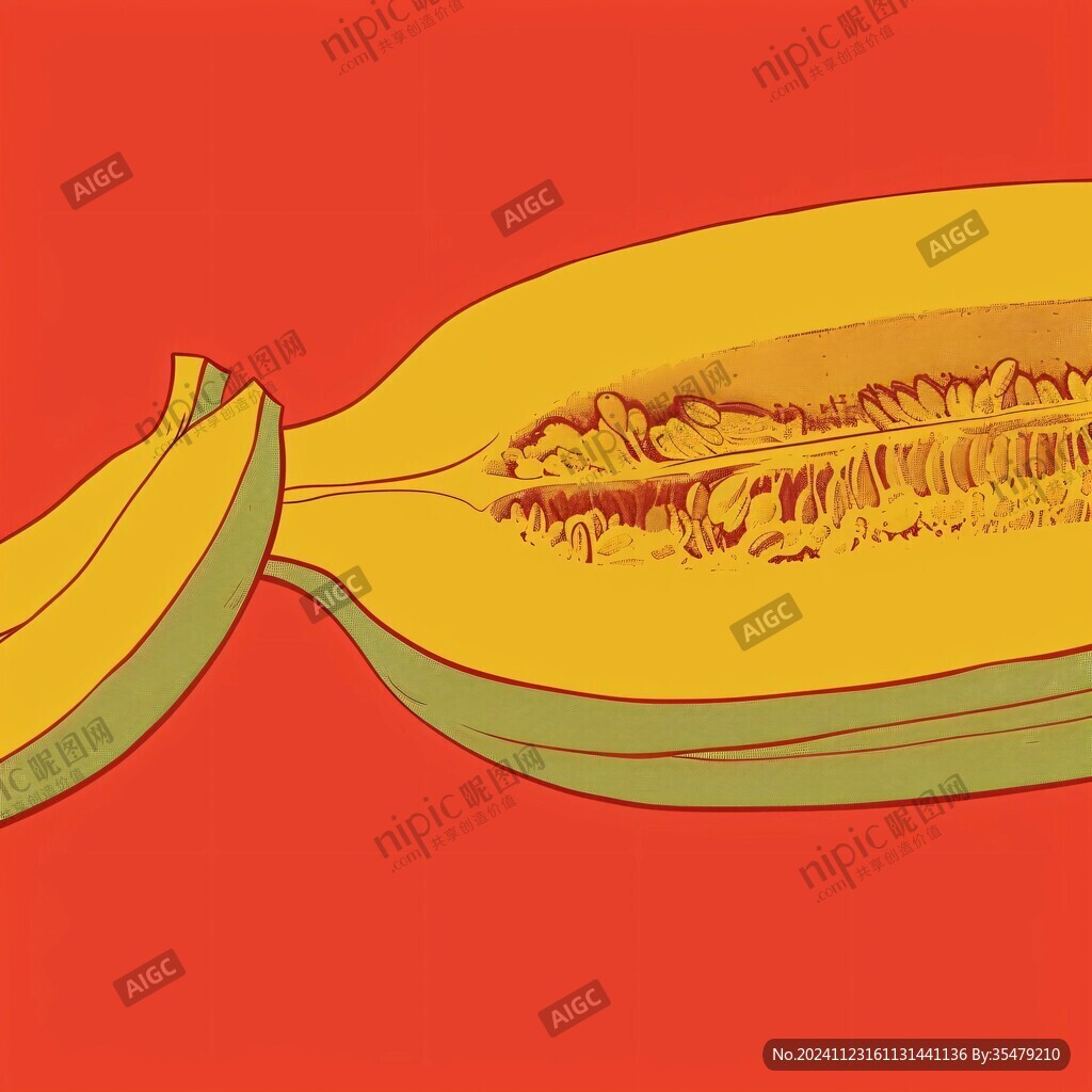 硒砂瓜插畫