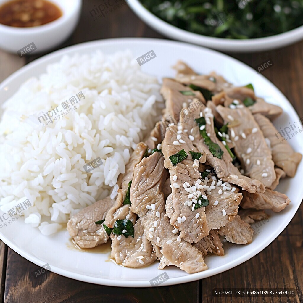 雞胸肉拌飯