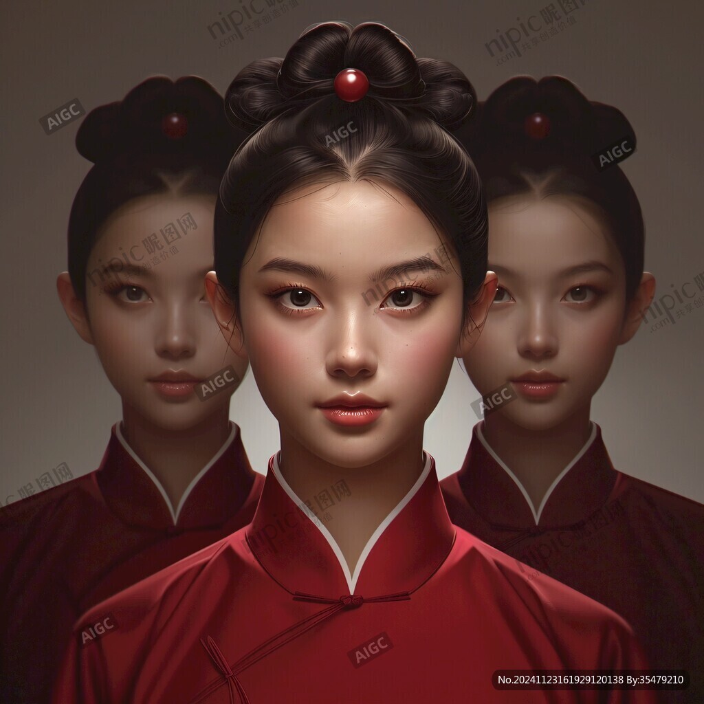 新中式女孩