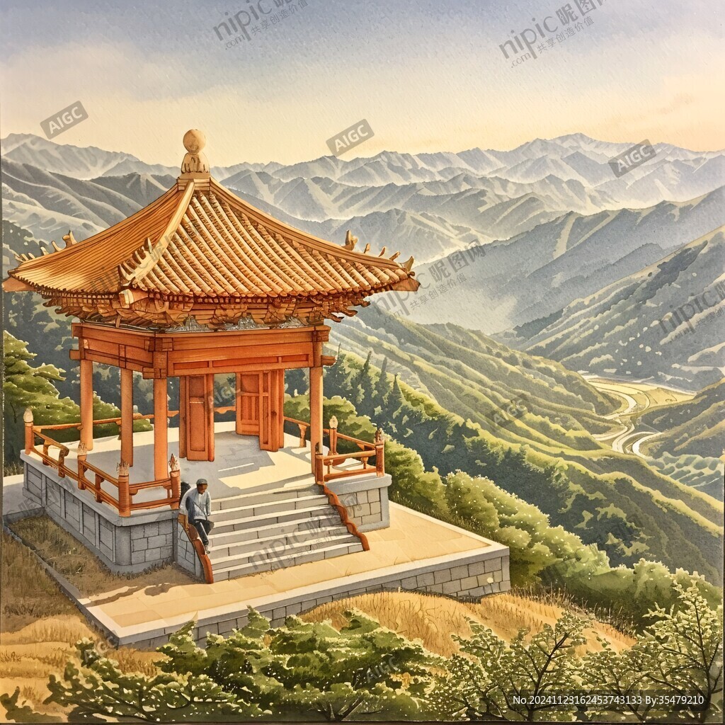 華清宮插畫