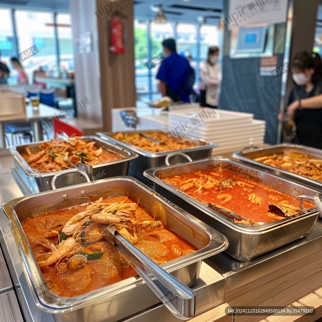 自助餐取餐