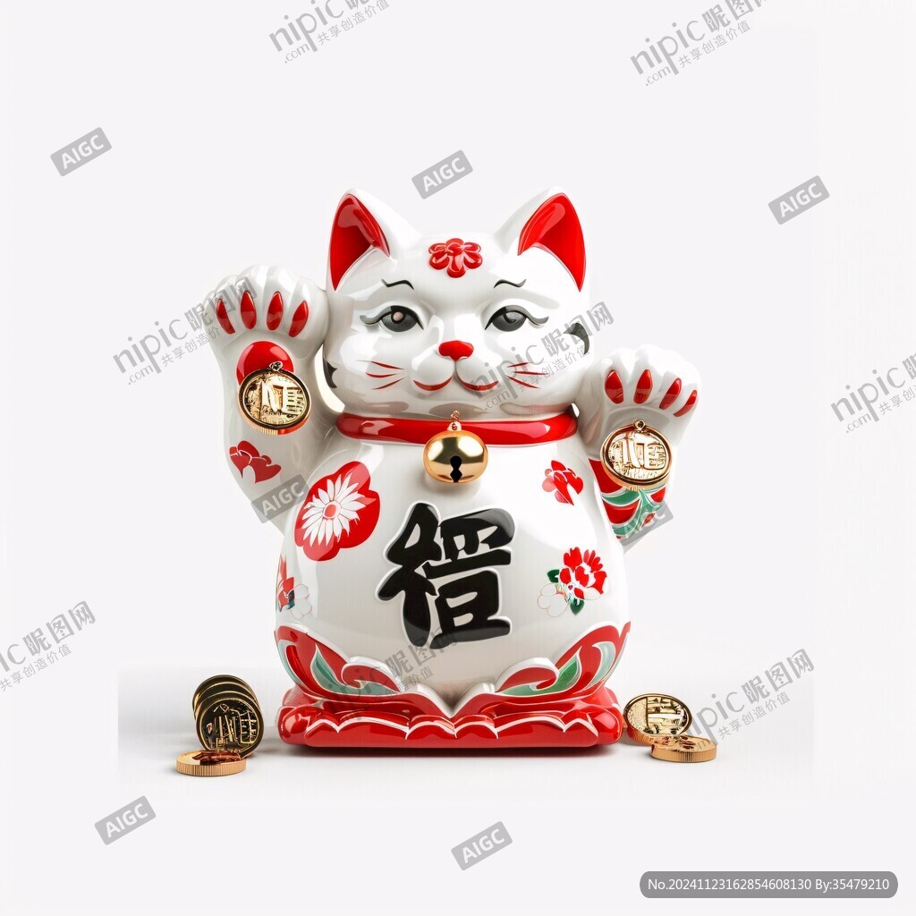 招財(cái)貓酒壺