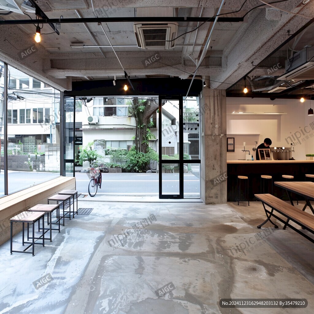 工業(yè)風店面