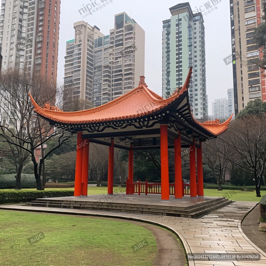 尖頂方亭