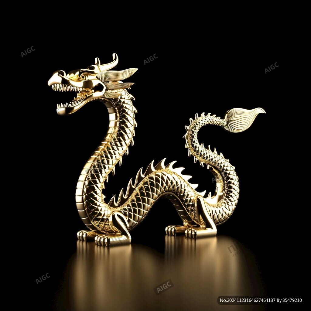 鑲金龍