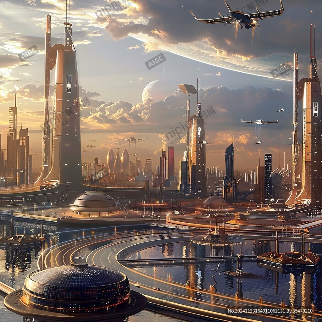 科幻概念圖