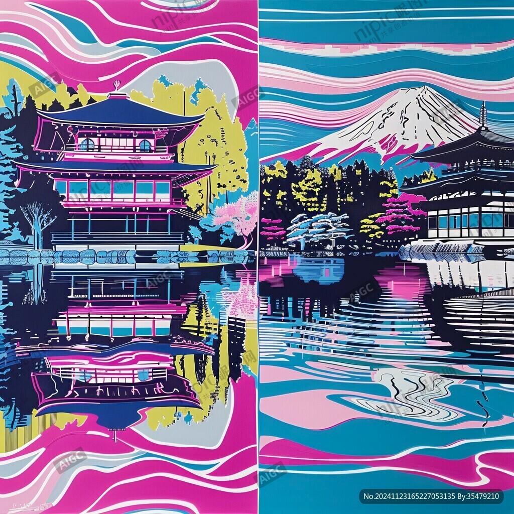 日本風景浮世繪
