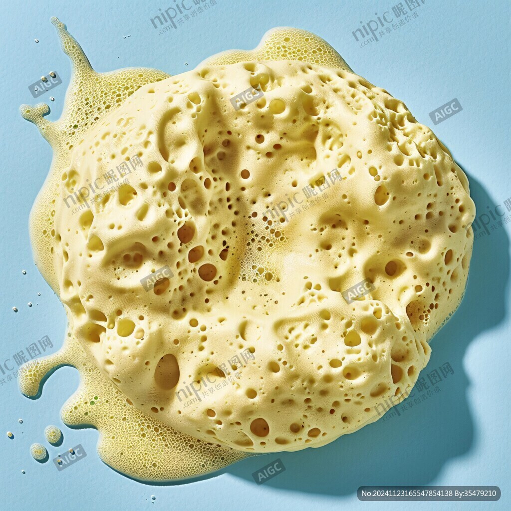 粉底液噴濺效果