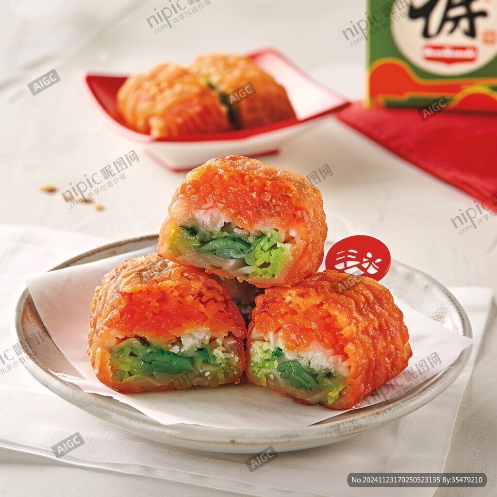 魚籽風味飯包