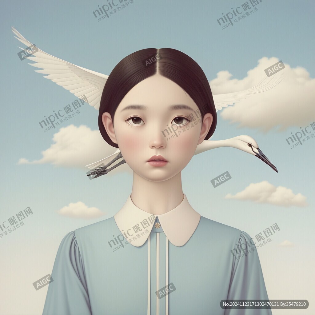 丹頂鶴女孩