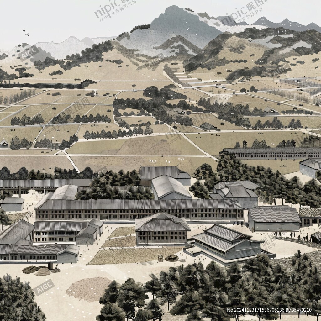 良渚宮殿建筑復原模型